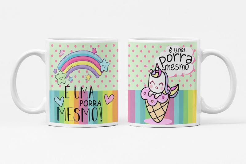 Imagem de Caneca Unicórnio É Uma Porra Mesmo