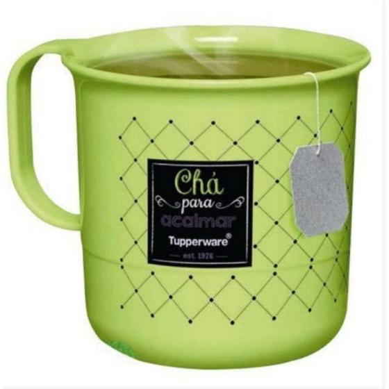 Imagem de Caneca Verde Para Chá Bistro Tupperware 350Ml