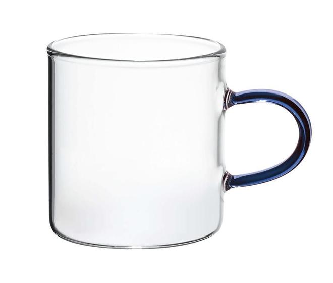 Imagem de Caneca Vidro Boro Com Alça ul 100 Ml Mimo Style Tc22124