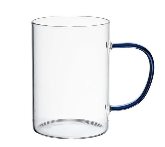 Imagem de Caneca Vidro Boro Com Alça ul 200 Ml Mimo Style Tc22128
