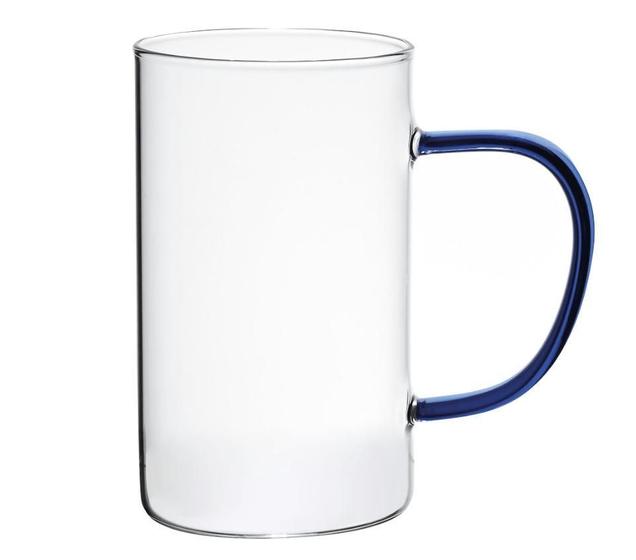 Imagem de Caneca Vidro Boro Com Alça ul 300 Ml Mimo Style Tc22132