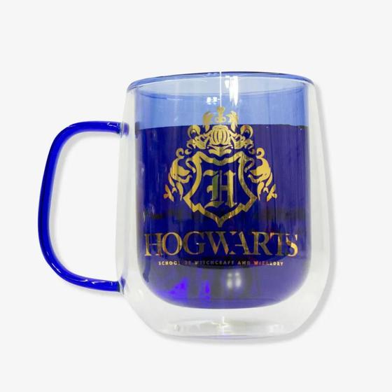 Imagem de Caneca Vidro Café Hogwarts Harry Potter 300ml