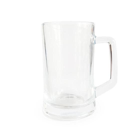 Imagem de Caneca Vidro Grosso Chopp Cerveja Suco Modelo Apolo 360Ml