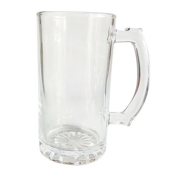 Imagem de Caneca Vidro Grosso Chopp Cerveja Suco Modelo Magnus 480Ml