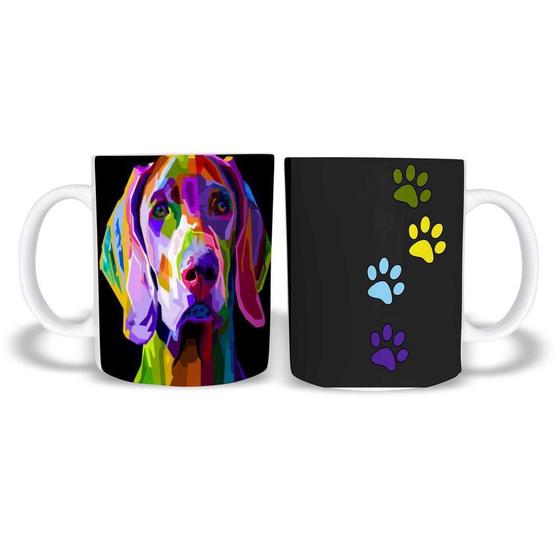 Imagem de Caneca Weimaraner Pet Cachorro de Plástico Rígido