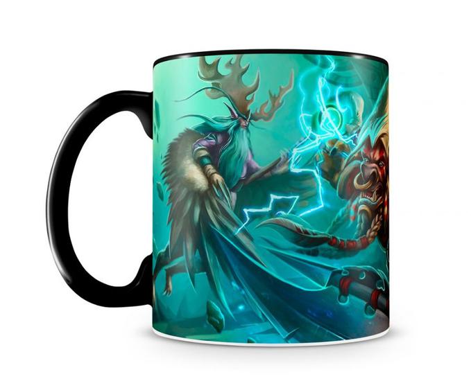 Imagem de Caneca World Of Warcraft Malfurion II Preta