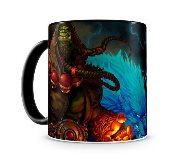 Imagem de Caneca World Of Warcraft Thrall I Preta