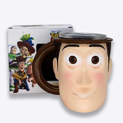 Imagem de Caneca Xerife Woody 3d Resina E Aço Inox Oficial Toy Story