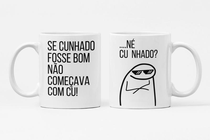 Imagem de Caneca Xícara Flork Meme Bento Frases Divertida E Debochada