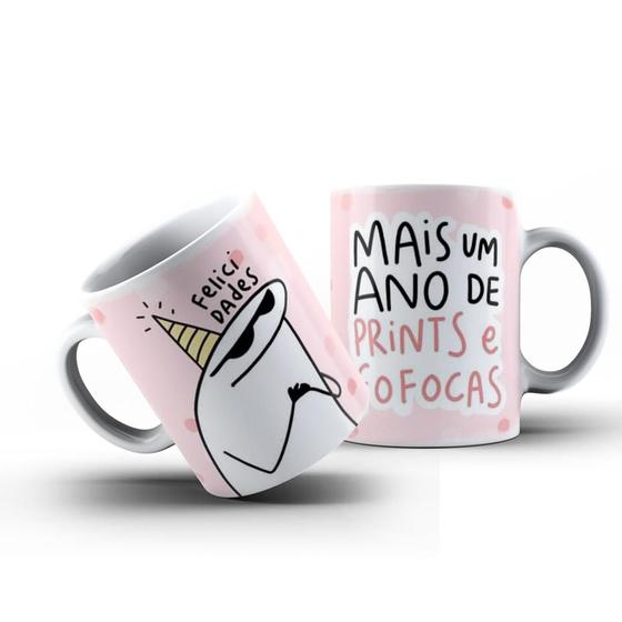 Imagem de Caneca Xícara Flork Meme Bento Frases Divertida e Debochada