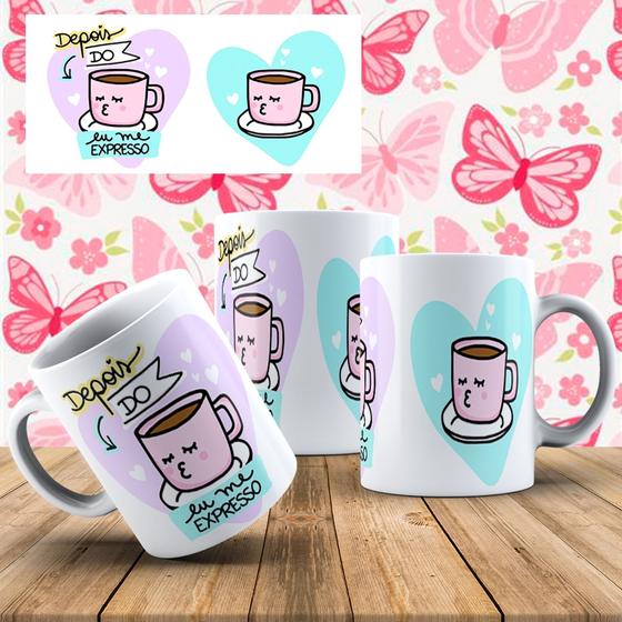 Imagem de Caneca Xícara Personalizada Frase Motivacional Sonhos Rosa Gratidão Religiosa Porcelana MEGA OFERTA!