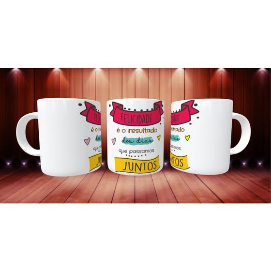 Imagem de Caneca Xícara Personalizada Gratidão Diversos Modelos  Energia Boa Inspiração Porcelana MEGA OFERTA!