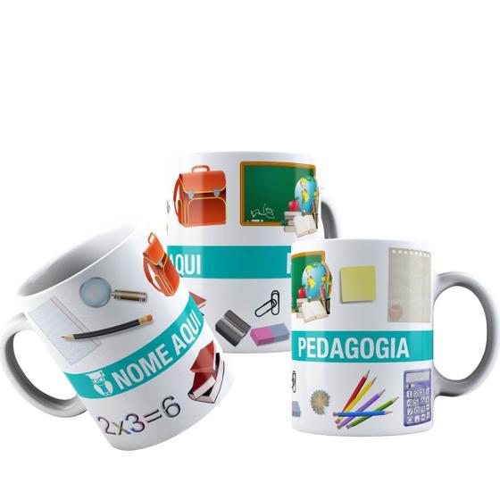 Imagem de Canecas de Porcelana Branca Personalizadas Profissões 8