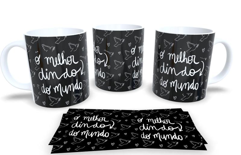 Imagem de Canecas Personalizadas Dinda e Dindo