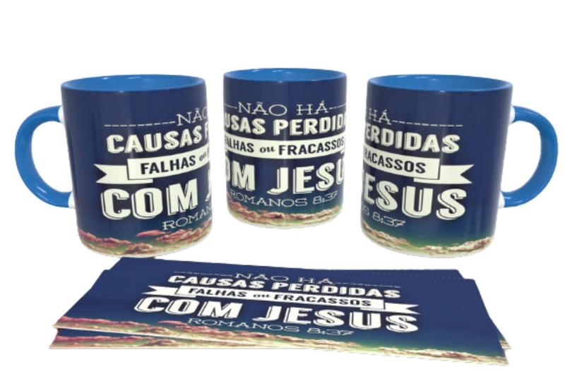 Imagem de Canecas Personalizadas Tema Gospel Cristã Evangelica