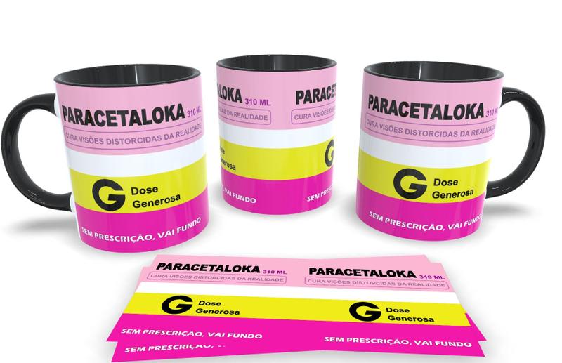 Imagem de Canecas Preta Personalizadas Engraçadas