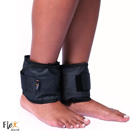 Imagem de Caneleira De Peso 4kg Par Tornozeleira Peso Treino Exercício Exercício Funcional Fitness Academia Musculação