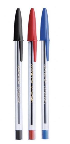 Imagem de Caneta 1,0mm Azul Compactor Top 2.000 - Cx 100 un