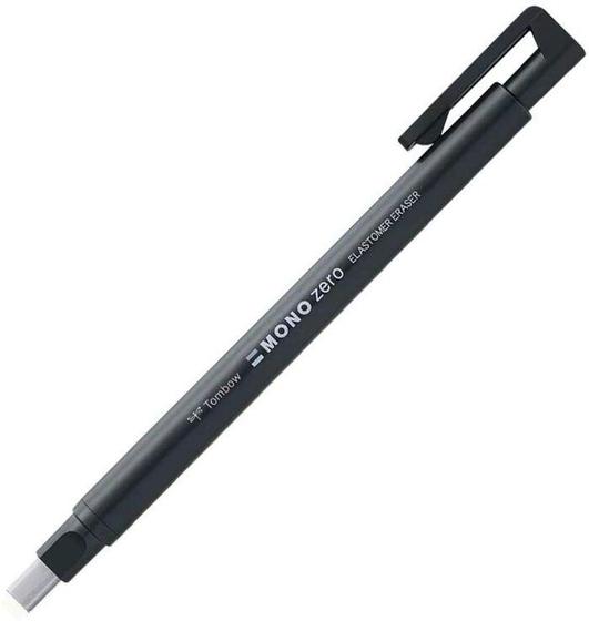 Imagem de Caneta Borracha Tombow Mono Zero com Ponta Retangular 2.5 mm - Preto 57306