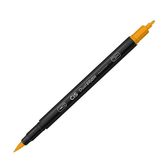 Imagem de Caneta CIS Aquarelavel Dual Brush 28 Laranja Claro