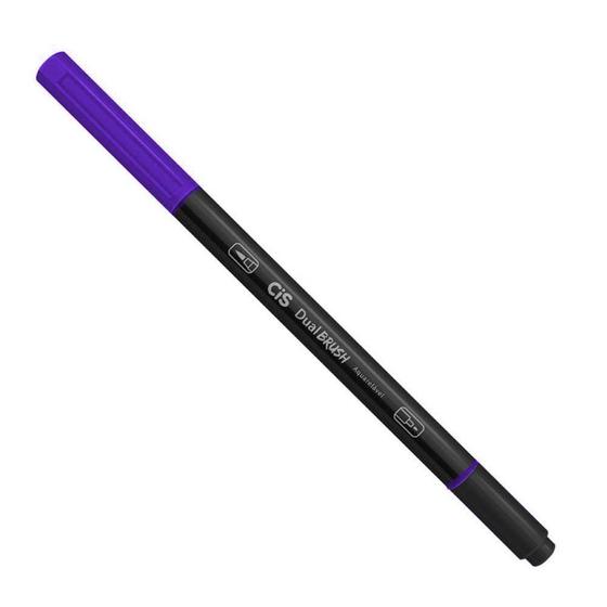 Imagem de Caneta CIS Aquarelavel Dual Brush 36 Violeta