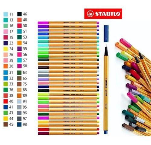 Caneta Cis Stabilo 88 Fine 0,4 Kit Com 05 Cores Menor preço em Caneta Cis Stabilo 88 Fine 0,4 Kit Com 05 Cores