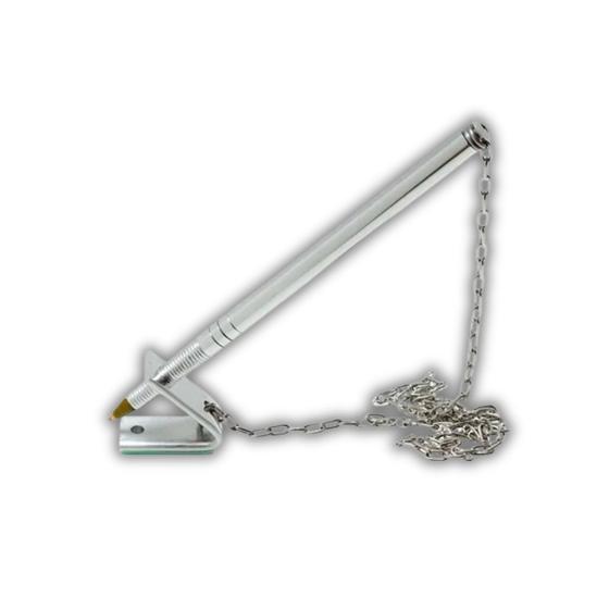 Imagem de Caneta Com Corrente Fixa Suporte Para Prender No Balcão Mesa