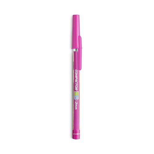 Imagem de Caneta Compactor 07B grossa 1.2mm rosa