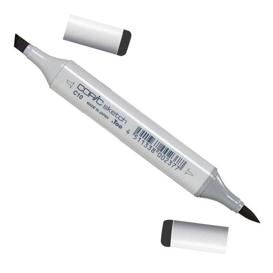 Imagem de Caneta Copic Sketch Ponta Dupla Cool Gray C10