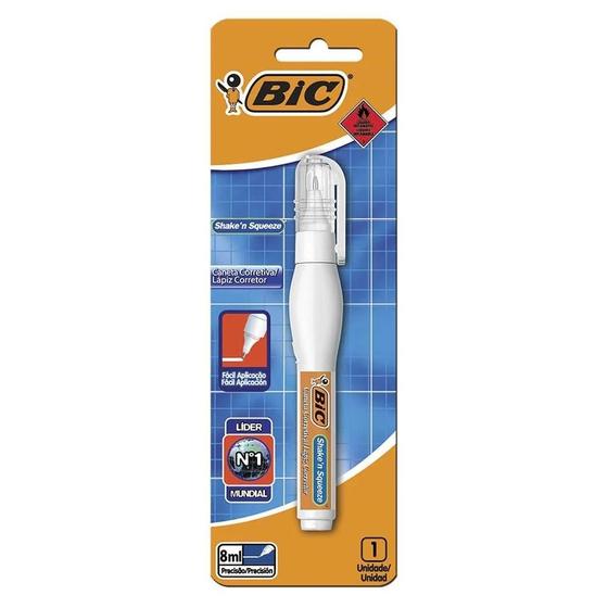 Imagem de Caneta Corretiva Bic Shake'N Squeeze 8Ml Alta Precisão