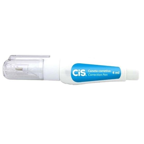 Imagem de Caneta Corretiva Líquida Correction Pen 4ml - Cis