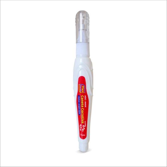Imagem de Caneta Corretiva Mini 4,2ML com Ponta de Metal Display com 12 Unidades