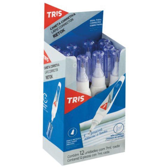 Imagem de Caneta Corretiva Tris Refix 7Ml Metal