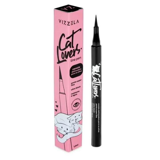 Imagem de Caneta Delineadora Para Olhos Line Pen Cat Lovers - Vizzela