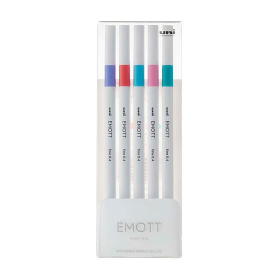 Imagem de Caneta Emott 5c Nº5 0,4mm Est C/5 Sort