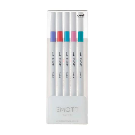 Imagem de Caneta Emott 5c Nº5 0,4mm Est C/5 Sort