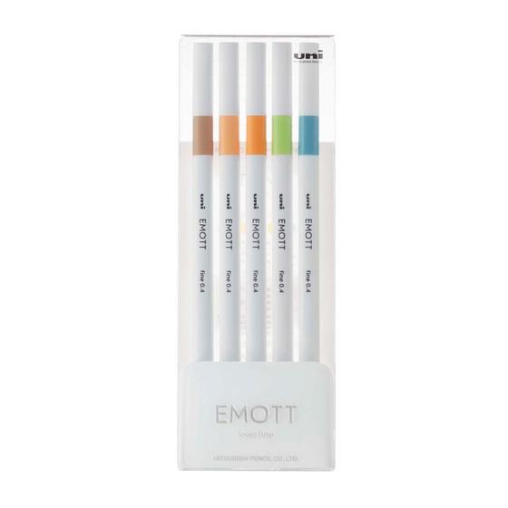 Imagem de Caneta Emott 5c Nº6 0,4mm Est C/5 Sort
