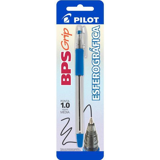 Imagem de Caneta Esferográfica Azul 1.0mm BPS-Grip Pilot