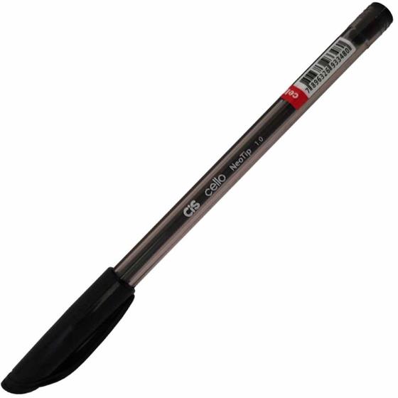 Caneta Esferográfica Cis NeoTip 1.0 Preta Menor preço em Caneta Esferográfica Cis NeoTip 1.0 Preta