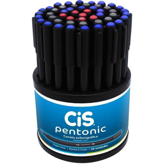 Imagem de Caneta Esferografica CIS Pentonic 0,7MM 3 Cores SOR