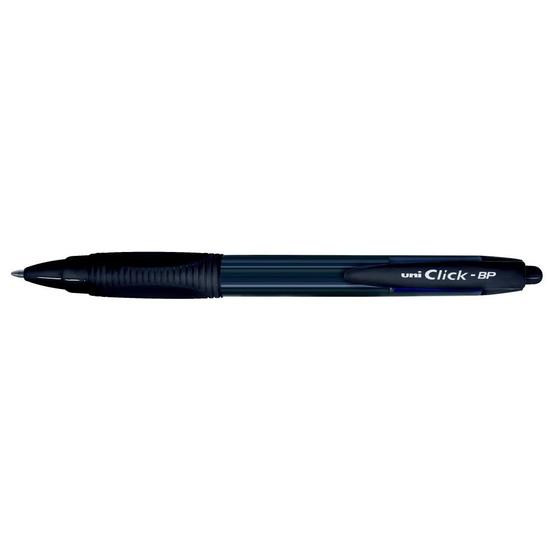 Imagem de Caneta Esferográfica Click-BP 1.0 Preta - Uni