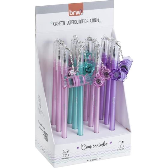 Imagem de Caneta Esferográfica Divert GEL CANDY 0.7MM com Carimbo - Display com 1