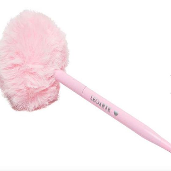 Imagem de Caneta esferografica pompom pink vibes    leo e leo   97913