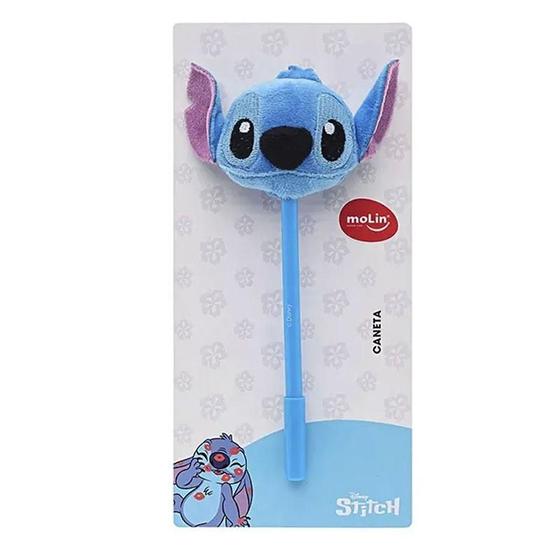 Imagem de Caneta Esferográfica Stitch Face Plush 0.7mm - Molin