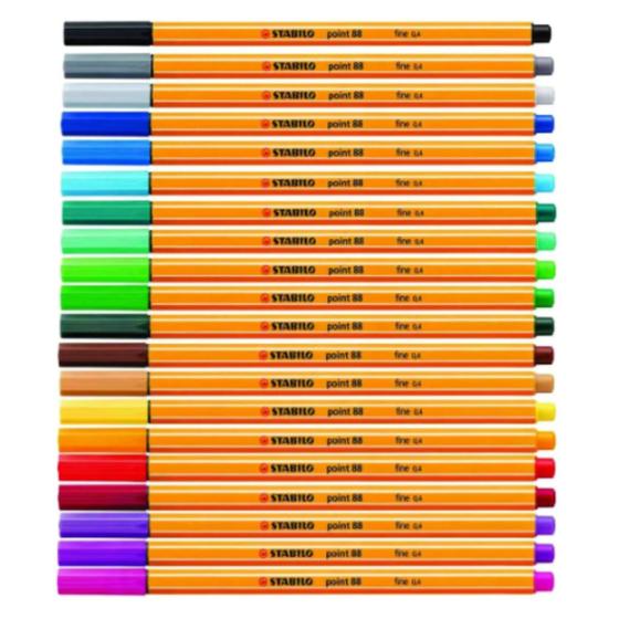 Imagem de Caneta Extrafina 0.4mm Point 88 - Stabilo (Escolha a cor)
