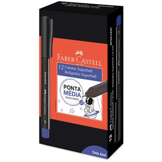 Imagem de Caneta Faber Castell SuperSoft Pen 1.0 Contorno Ponta Media