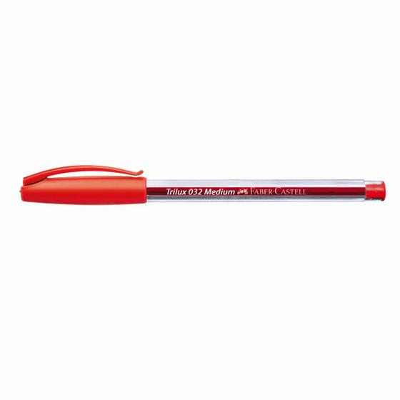 Imagem de Caneta Faber Castell trilux 032 M 1.0mm vermelho