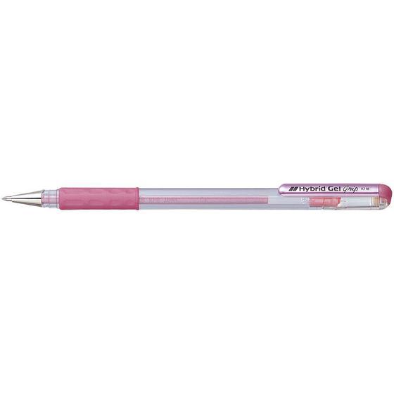 Imagem de Caneta gel 0.8 Pink Hybrid Pentel