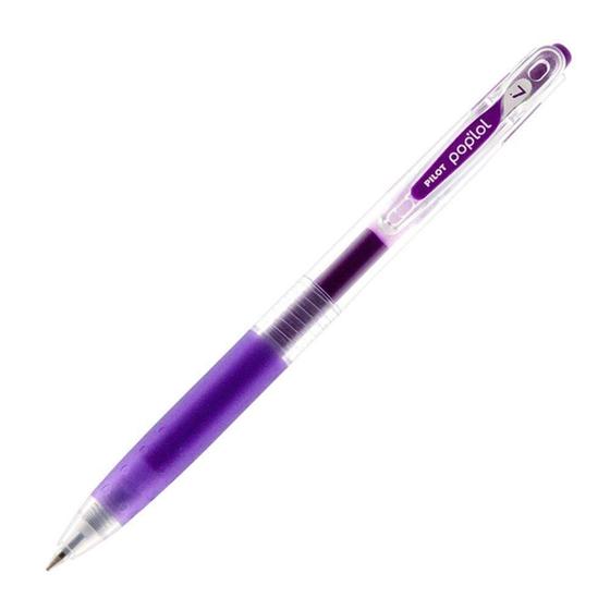 Imagem de Caneta Gel Retrátil Poplol 0,7 mm Roxo Pilot