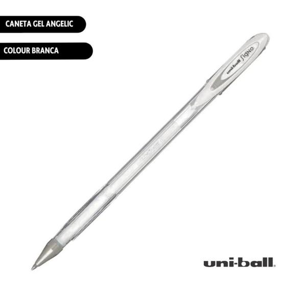 Imagem de Caneta gel uni-ball signo argelic colour branca